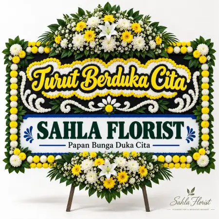 Papan Bunga Duka Kelapa Dua Tangerang